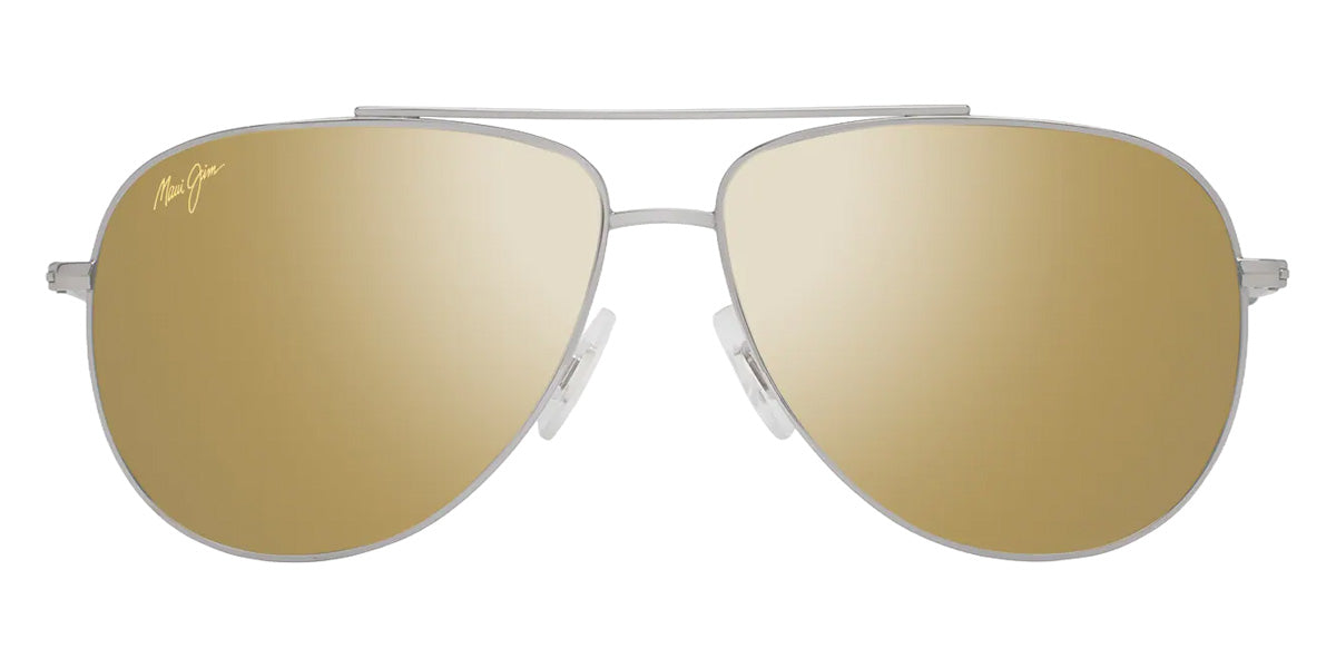 Maui Jim HAUOLI XS MM589-052 56 - Shiny Silver with Crystal #id:mjimm589052_s:122100