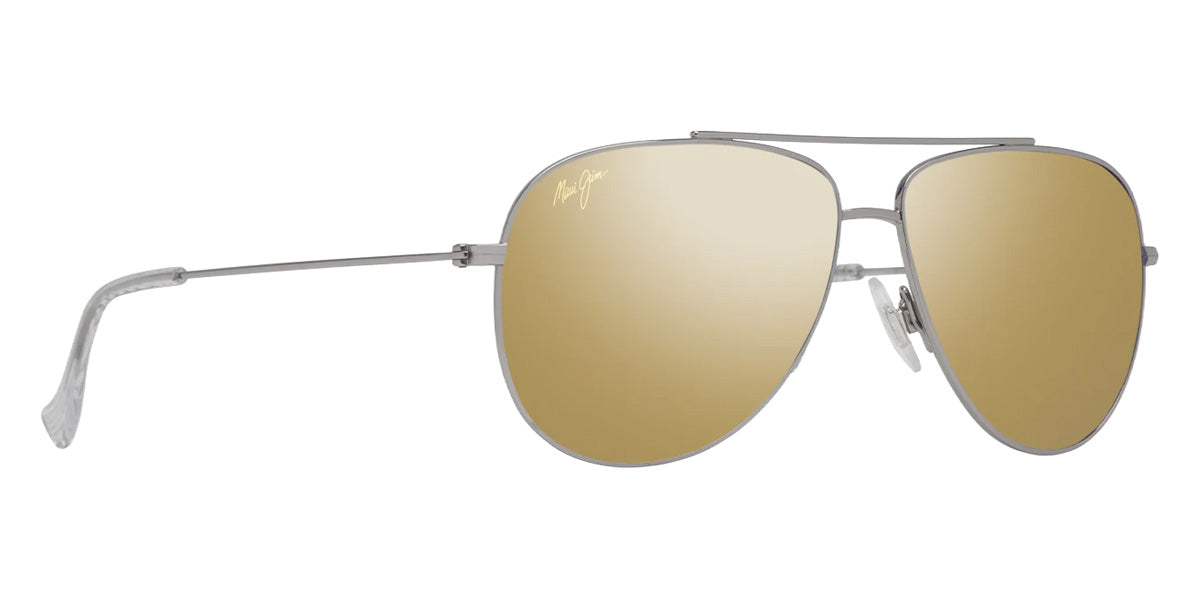 Maui Jim HAUOLI XS MM589-052 56 - Shiny Silver with Crystal #id:mjimm589052_s:122105