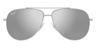 Maui Jim HAUOLI XS MM589-055 56 - Shiny Silver with Black #id:mjimm589055_s:118100