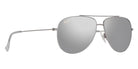 Maui Jim HAUOLI XS MM589-056 56 - Shiny Silver with Crystal #id:mjimm589056_s:138105