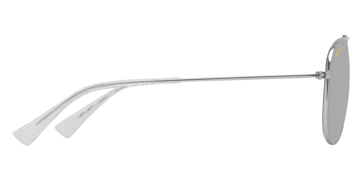 Maui Jim HAUOLI XS MM589-056 56 - Shiny Silver with Crystal #id:mjimm589056_s:138110