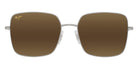 Maui Jim LIPINE MM590-004 55 - Shiny Silver #id:mjimm590004_s:108100