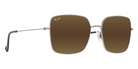 Maui Jim LIPINE MM590-004 55 - Shiny Silver #id:mjimm590004_s:108105