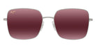 Maui Jim LIPINE MM590-016 55 - Shiny Silver #id:mjimm590016_s:112100