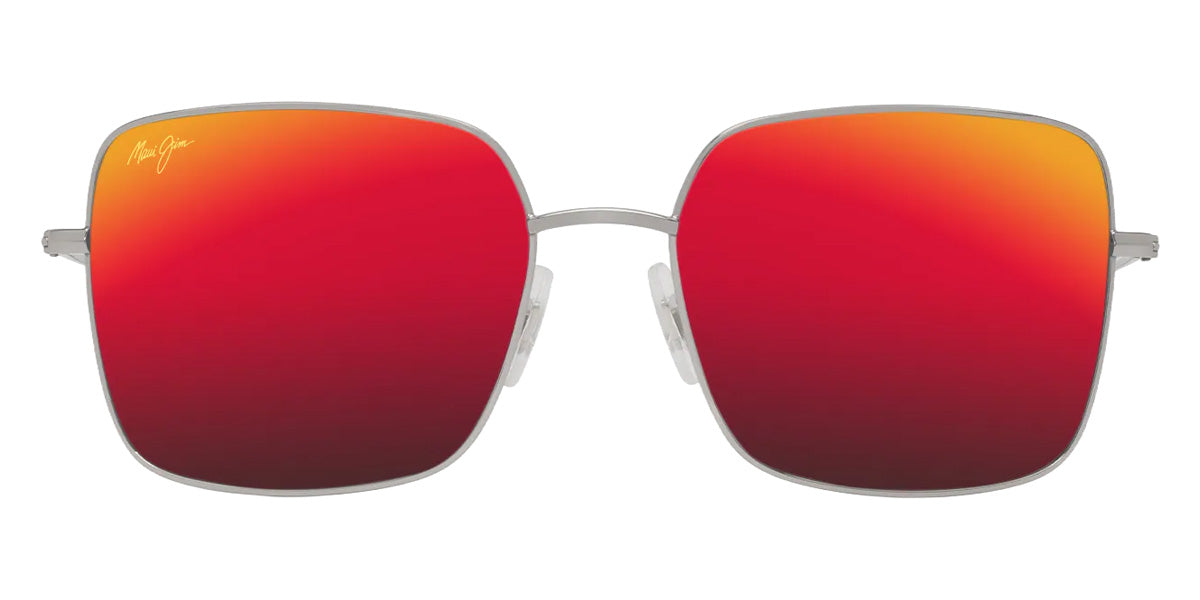 Maui Jim LIPINE MM590-028 55 - Shiny Silver #id:mjimm590028_s:116100