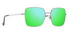Maui Jim LIPINE MM590-031 55 - Shiny Silver #id:mjimm590031_s:104105