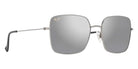 Maui Jim LIPINE MM590-039 55 - Shiny Silver #id:mjimm590039_s:118105