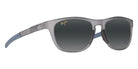 Maui Jim MELEMELE MM597-003 53 - Matte Transparent Gray #id:mjimm597003_s:126105