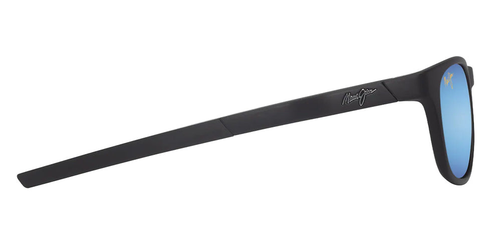 Maui Jim MELEMELE MM597-004 53 - Matte Black #id:mjimm597004_s:100110