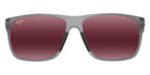 Maui Jim LEHOPULU MM598-027 58 - Matte Transparent Gray #id:mjimm598027_s:132100