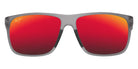 Maui Jim LEHOPULU MM598-043 58 - Matte Transparent Gray #id:mjimm598043_s:136100