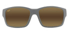 Maui Jim MANGROVES MM604-012 61 - Matte Dark with Light Gray Interior #id:mjimm604012_s:128100