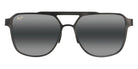 Maui Jim 2ND REEF MM607-003 59 - Brushed Dark Gunmetal #id:mjimm607003_s:126100