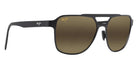 Maui Jim 2ND REEF MM607-008 59 - Satin Black #id:mjimm607008_s:108105