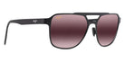 Maui Jim 2ND REEF MM607-016 59 - Satin Black #id:mjimm607016_s:112105