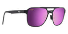 Maui Jim 2ND REEF MM607-025 59 - Satin Black #id:mjimm607025_s:114105