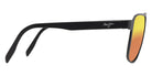 Maui Jim 2ND REEF MM607-028 59 - Satin Black #id:mjimm607028_s:116110