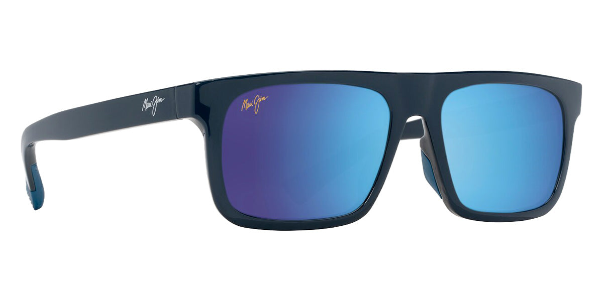 Maui Jim ŌPIO MM616-032 56 - Shiny Blue #id:mjimm616032_s:120105