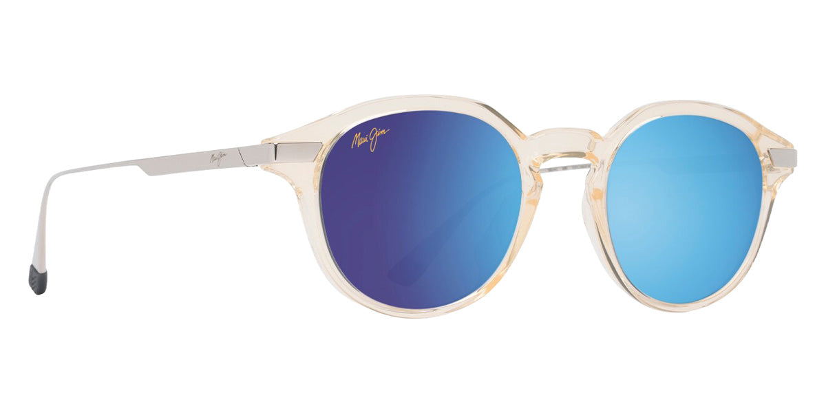 Maui Jim MOMI MM622-021 49 - Shiny Transparent Yellow with Silver #id:mjimm622021_s:116105