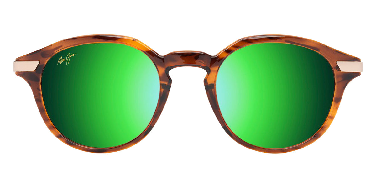Maui Jim MOMI MM622-029 49 - Shiny Dark Havana with Gold #id:mjimm622029_s:140100