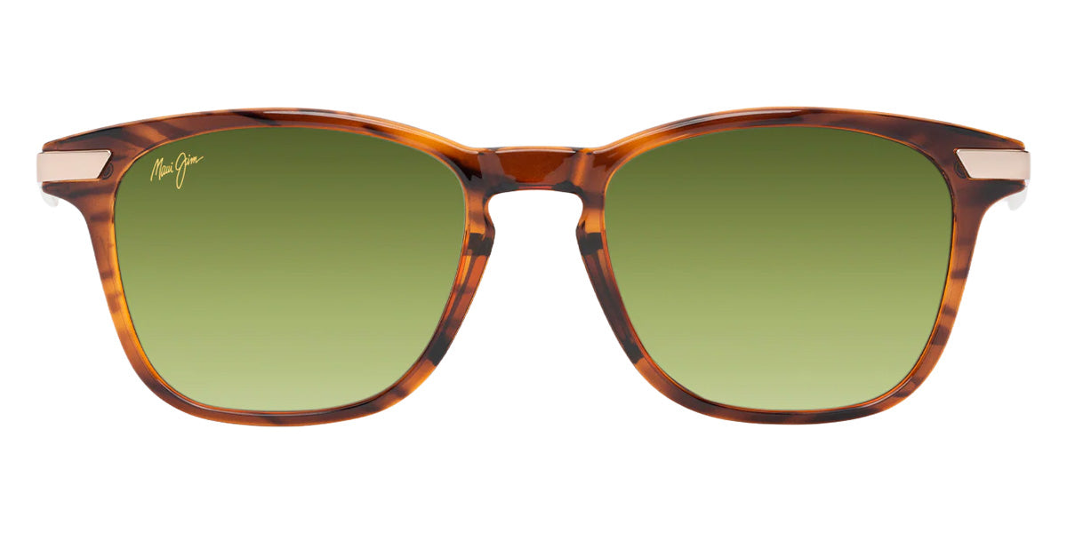 Maui Jim MANA'OLANA MM623-008 51 - Shiny Dark Havana with Gold #id:mjimm623008_s:130100