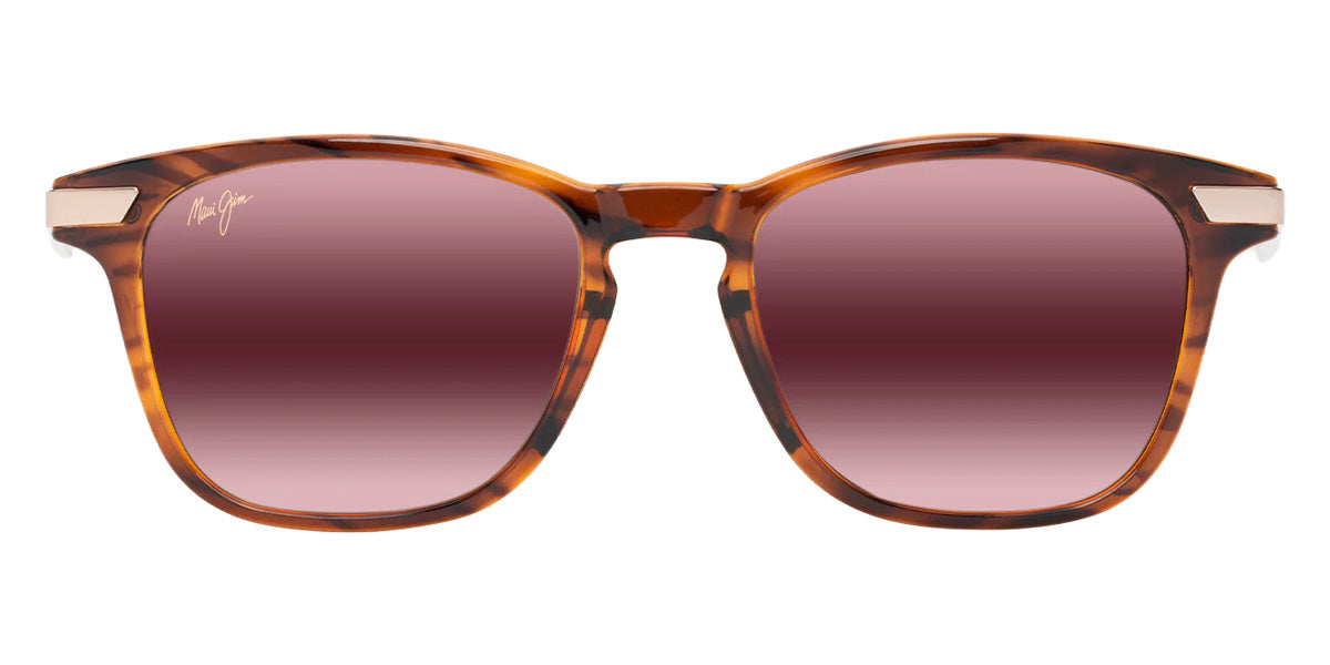 Maui Jim MANA'OLANA MM623-017 51 - Shiny Dark Havana with Gold #id:mjimm623017_s:132100