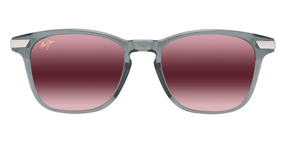 Maui Jim MANA'OLANA MM623-018 51 - Shiny Transparent Gray with Silver #id:mjimm623018_s:152100