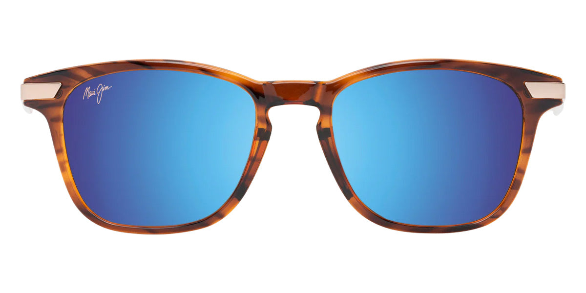 Maui Jim MANA'OLANA MM623-023 51 - Shiny Dark Havana with Gold #id:mjimm623023_s:120100