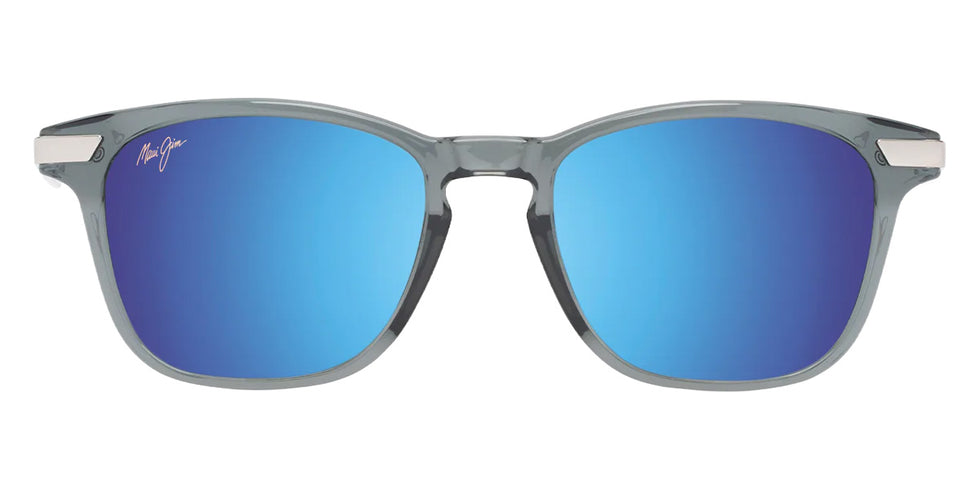 Maui Jim MANA'OLANA MM623-024 51 - Shiny Transparent Gray with Silver #id:mjimm623024_s:140100