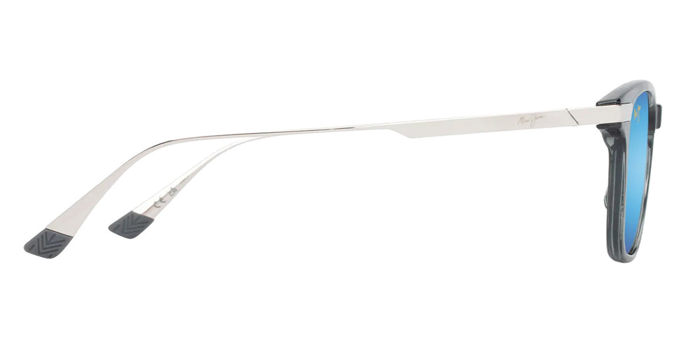 Maui Jim MANA'OLANA MM623-024 51 - Shiny Transparent Gray with Silver #id:mjimm623024_s:140110