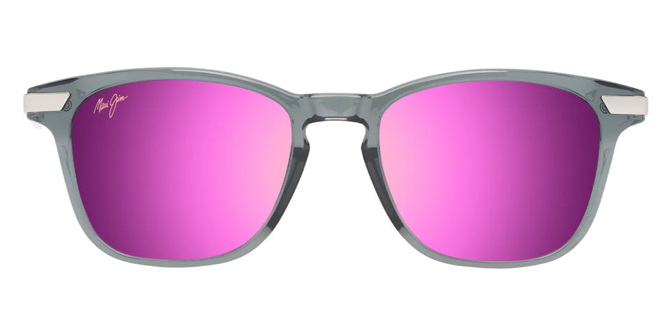 Maui Jim MANA'OLANA MM623-027 51 - Shiny Transparent Gray with Silver #id:mjimm623027_s:154100