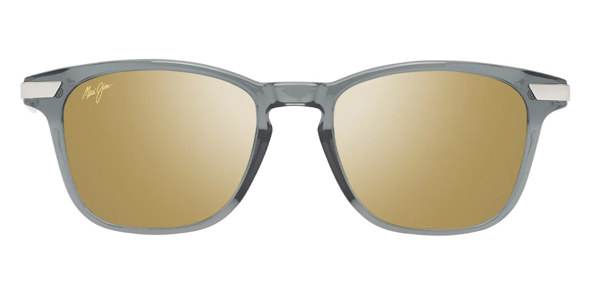 Maui Jim MANA'OLANA MM623-036 51 - Shiny Transparent Gray with Silver #id:mjimm623036_s:142100