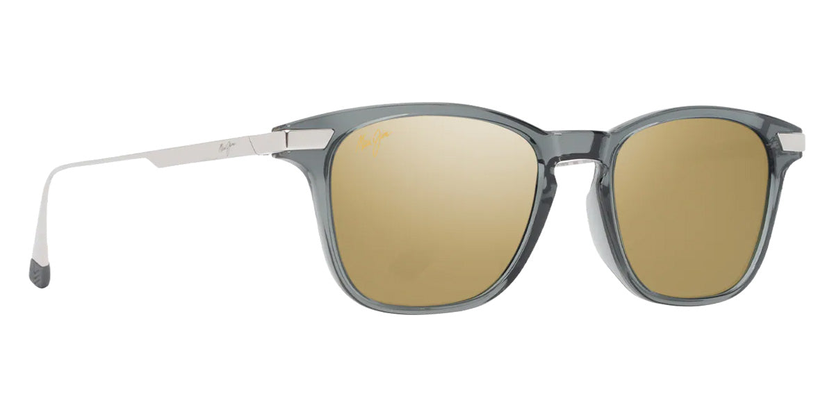 Maui Jim MANA'OLANA MM623-036 51 - Shiny Transparent Gray with Silver #id:mjimm623036_s:142105