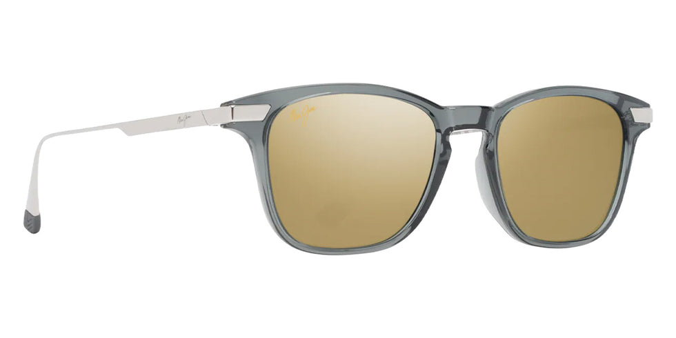 Maui Jim MANA'OLANA MM623-036 51 - Shiny Transparent Gray with Silver #id:mjimm623036_s:142105