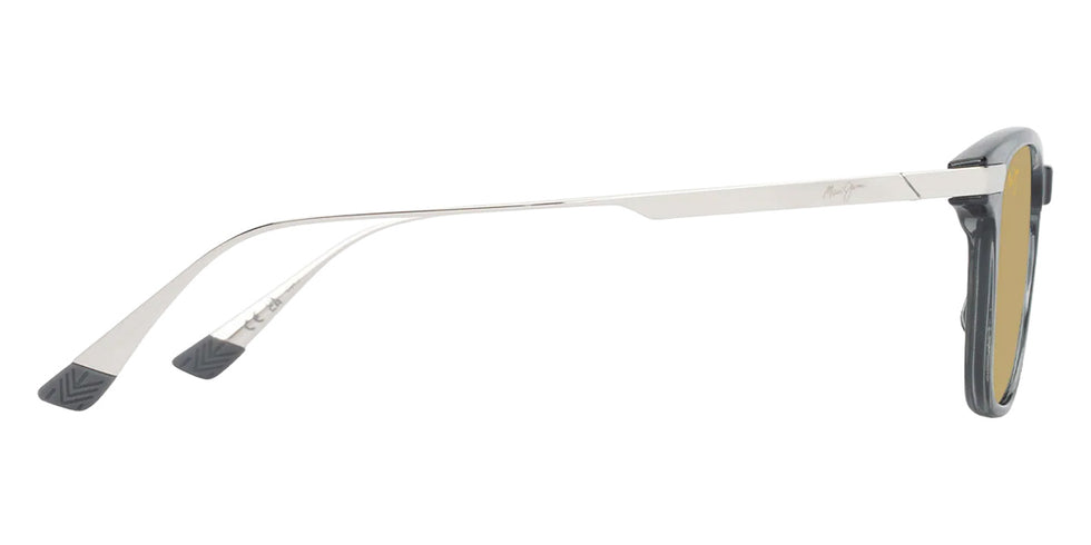 Maui Jim MANA'OLANA MM623-036 51 - Shiny Transparent Gray with Silver #id:mjimm623036_s:142110