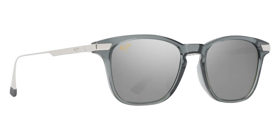 Maui Jim MANA'OLANA MM623-039 51 - Shiny Transparent Gray with Silver #id:mjimm623039_s:158105
