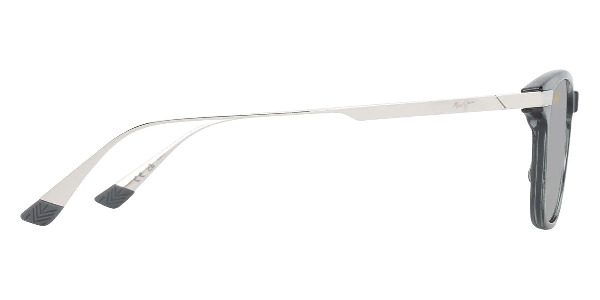 Maui Jim MANA'OLANA MM623-039 51 - Shiny Transparent Gray with Silver #id:mjimm623039_s:158110