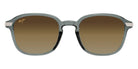 Maui Jim KA'OUO ASIAN FIT MM625-006 53 - Shiny Transparent Gray with Silver #id:mjimm625006_s:122100