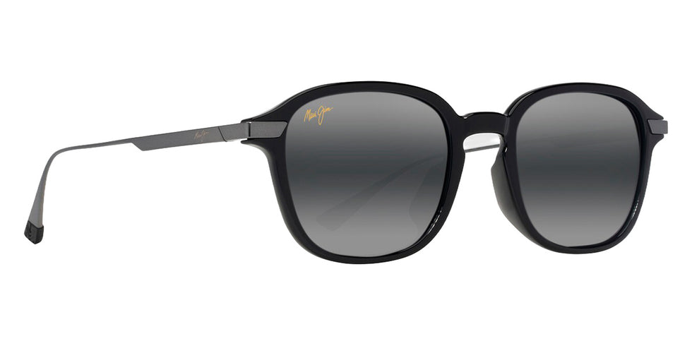 Maui Jim KA'OUO ASIAN FIT MM625-007 53 - Shiny Black with Gunmetal #id:mjimm625007_s:104105