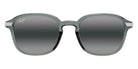 Maui Jim KA'OUO ASIAN FIT MM625-009 53 - Shiny Transparent Gray with Silver #id:mjimm625009_s:120100