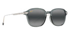 Maui Jim KA'OUO ASIAN FIT MM625-009 53 - Shiny Transparent Gray with Silver #id:mjimm625009_s:120105