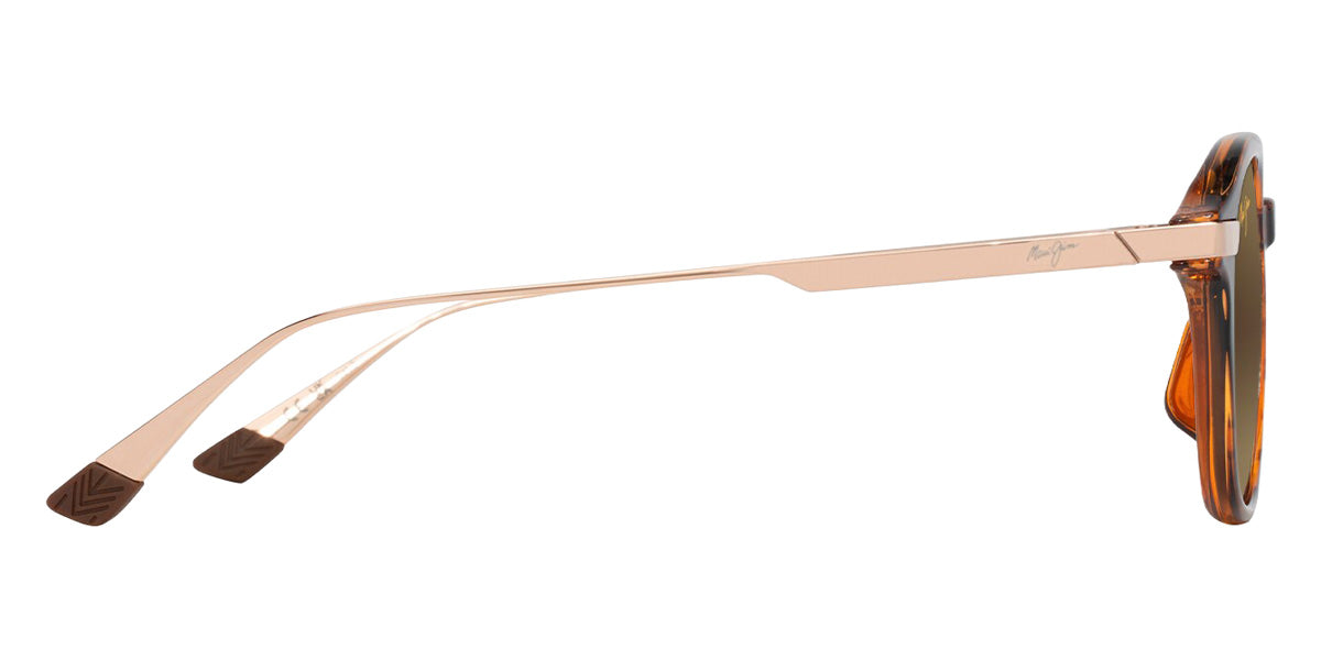 Maui Jim KA'OUO ASIAN FIT MM625-011 53 - Shiny Dark Havana with Gold #id:mjimm625011_s:138110