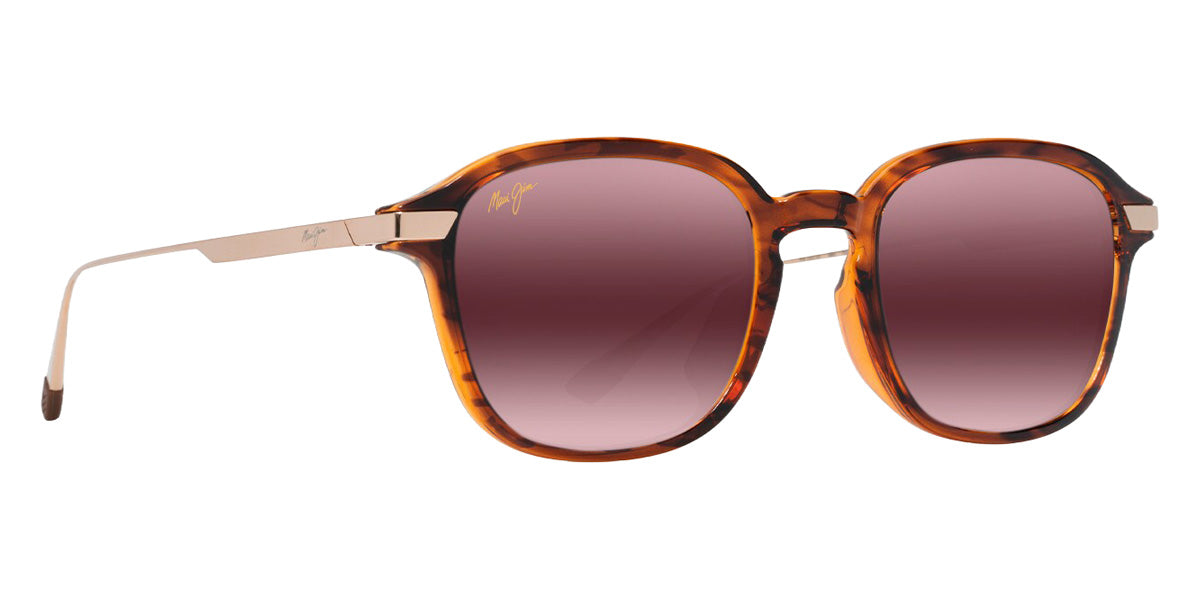 Maui Jim KA'OUO ASIAN FIT MM625-014 53 - Shiny Dark Havana with Gold #id:mjimm625014_s:142105