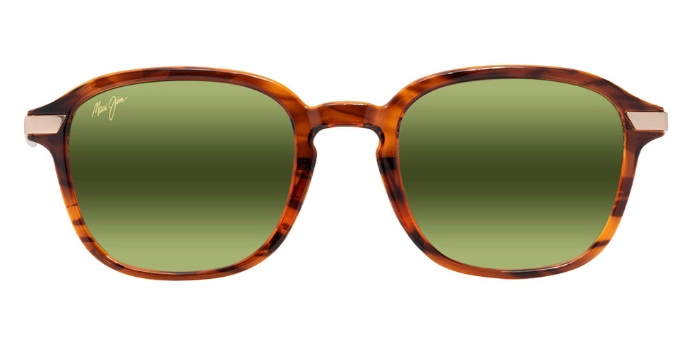 Maui Jim KA'OUO ASIAN FIT MM625-017 53 - Shiny Dark Havana with Gold #id:mjimm625017_s:140100