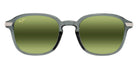 Maui Jim KA'OUO ASIAN FIT MM625-018 53 - Shiny Transparent Gray with Silver #id:mjimm625018_s:124100