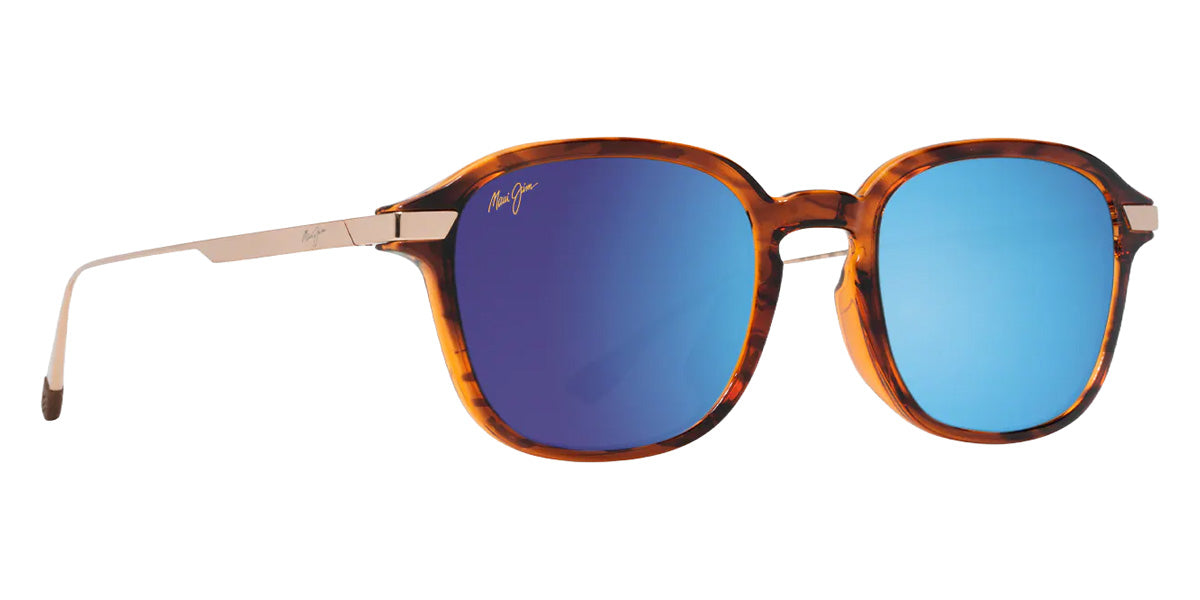 Maui Jim KA'OUO ASIAN FIT MM625-020 53 - Shiny Dark Havana with Gold #id:mjimm625020_s:132105