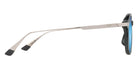 Maui Jim KA'OUO ASIAN FIT MM625-021 53 - Shiny Transparent Gray with Silver #id:mjimm625021_s:116110