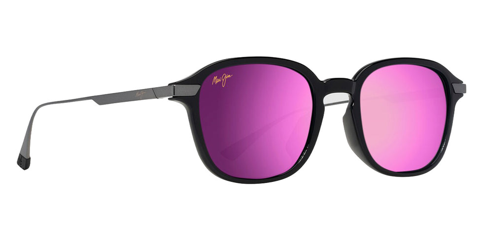 Maui Jim KA'OUO ASIAN FIT MM625-022 53 - Shiny Black with Gunmetal #id:mjimm625022_s:112105