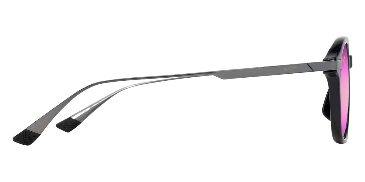Maui Jim KA'OUO ASIAN FIT MM625-022 53 - Shiny Black with Gunmetal #id:mjimm625022_s:112110