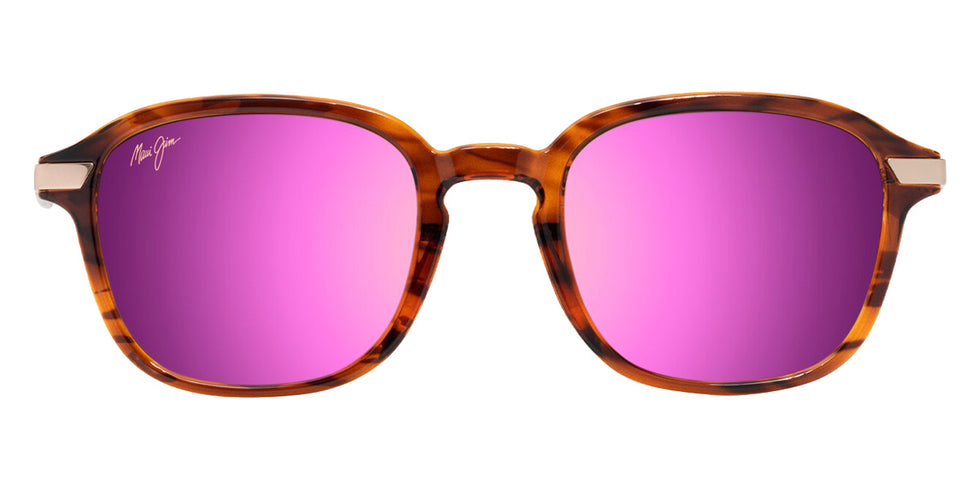 Maui Jim KA'OUO ASIAN FIT MM625-023 53 - Shiny Dark Havana with Gold #id:mjimm625023_s:144100
